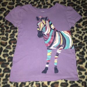 Old Navy zebra T-shirt